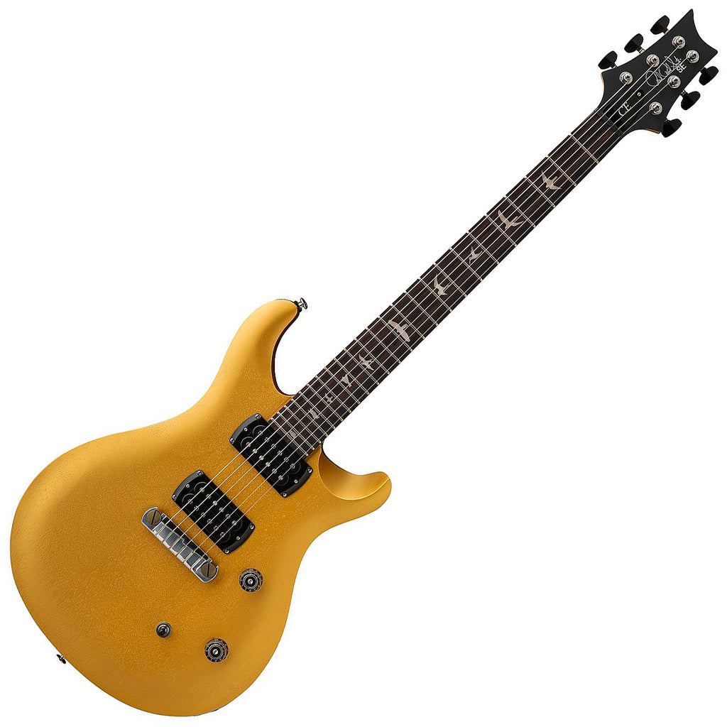 PRS SE CE24 Standard Stoptail Satin Electric Guitar Rosewood in Metallic Gold w/Gig Bag - CS4HBRXN1MD