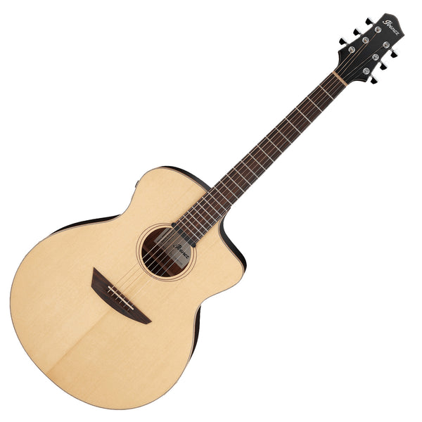 Ibanez Acoustic Electric Natural Satin Top Natural Low Gloss Back & Sides w/Bag - PA300ENSL