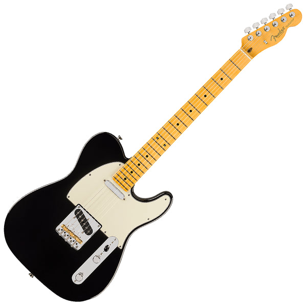 Fender American Professional Telecaster Electric Guitar Maple in Black w/Case - 0111142706