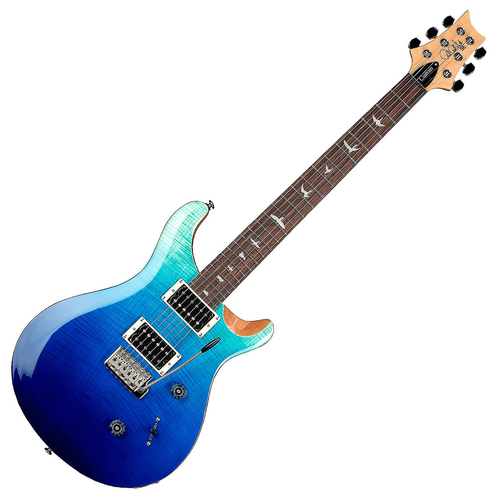 PRS SE Custom 24 Electric Guitar in Sapphire Fade - CU44SF