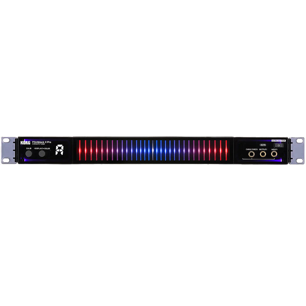 Korg Pitchblack X Pro Rackmount Chromatic Tuner - PBXPRO