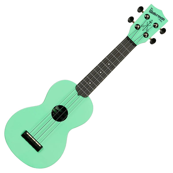 Kala Waterman Soprano Ukulele 100% Recycled in Sea Foam - KARWMSGNS