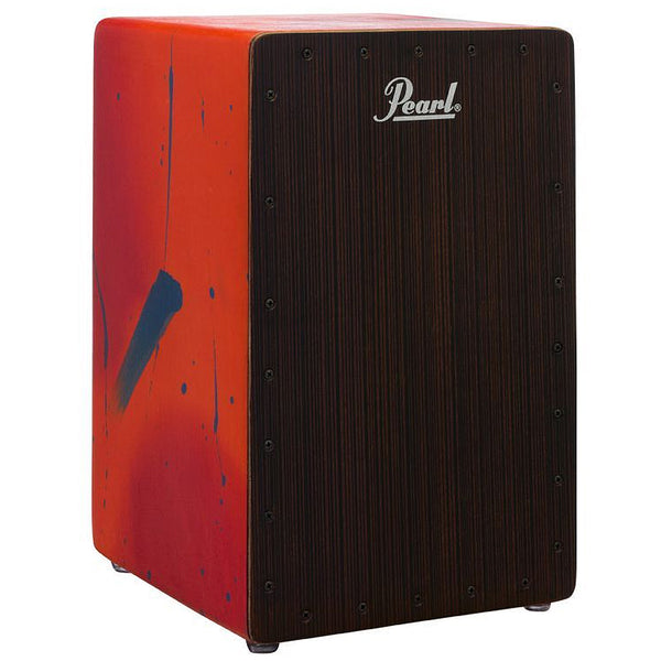 Pearl Primero Series Cajon in Abstract Red - PBC120B