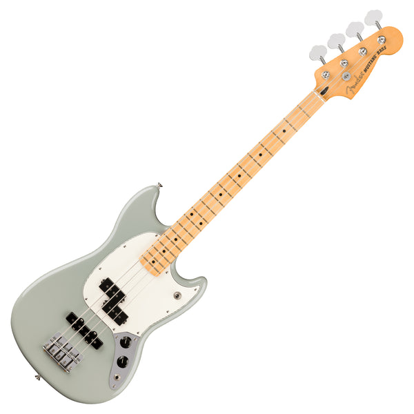 Fender Player II Mustang Electric Bass PJ Maple in Cactus Gray - 0140492597