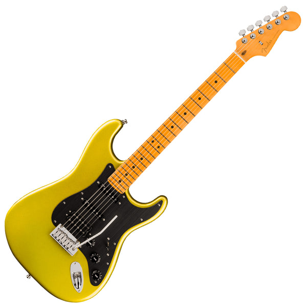 Fender American Ultra II HSS Stratocaster Electric Guitar Maple Fingerboard in Solar Flare w/Case - 0119152733