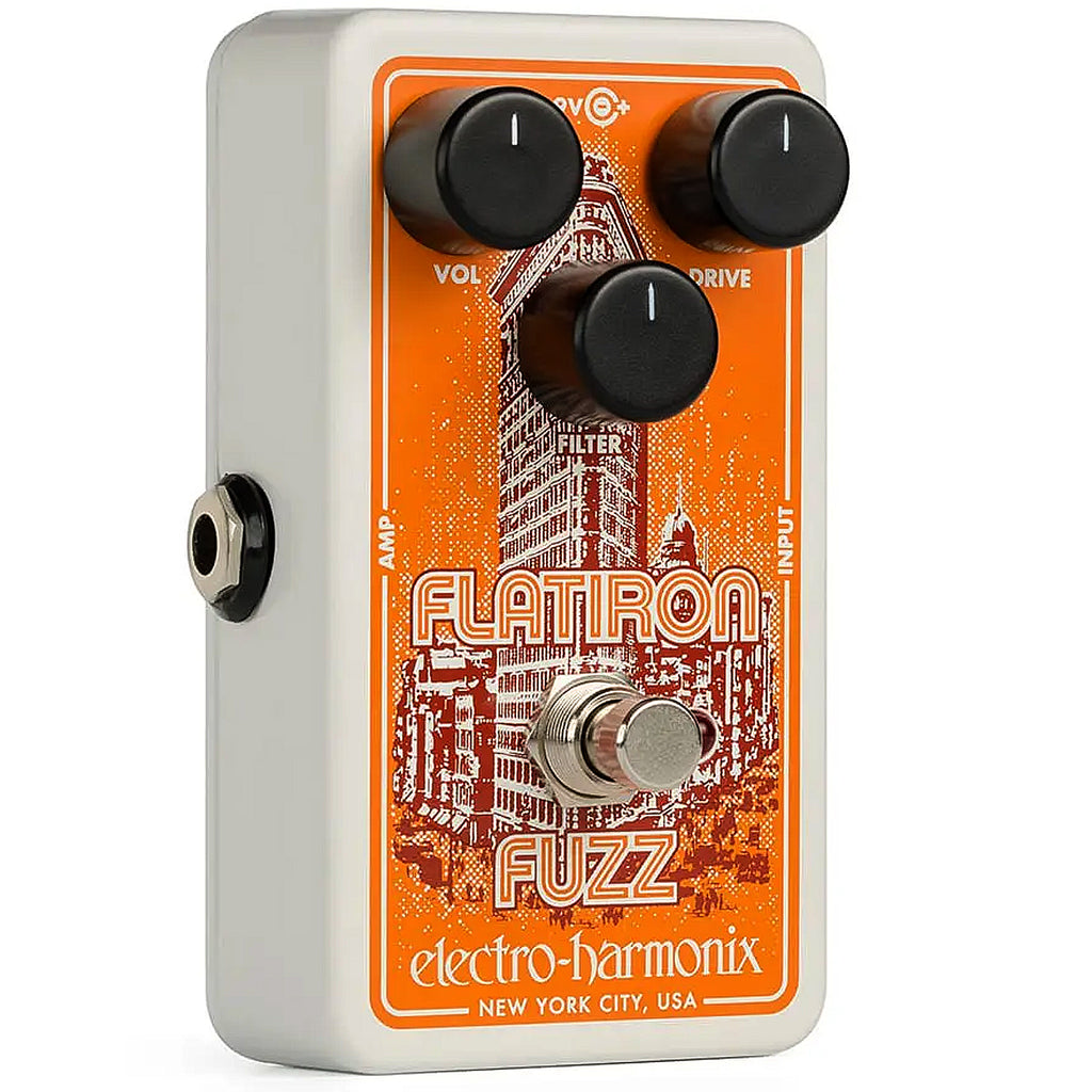 ElectroHarmonix Flatiron Op Amp Powered Fuzz/Distortion Effects Pedal - FLATIRON