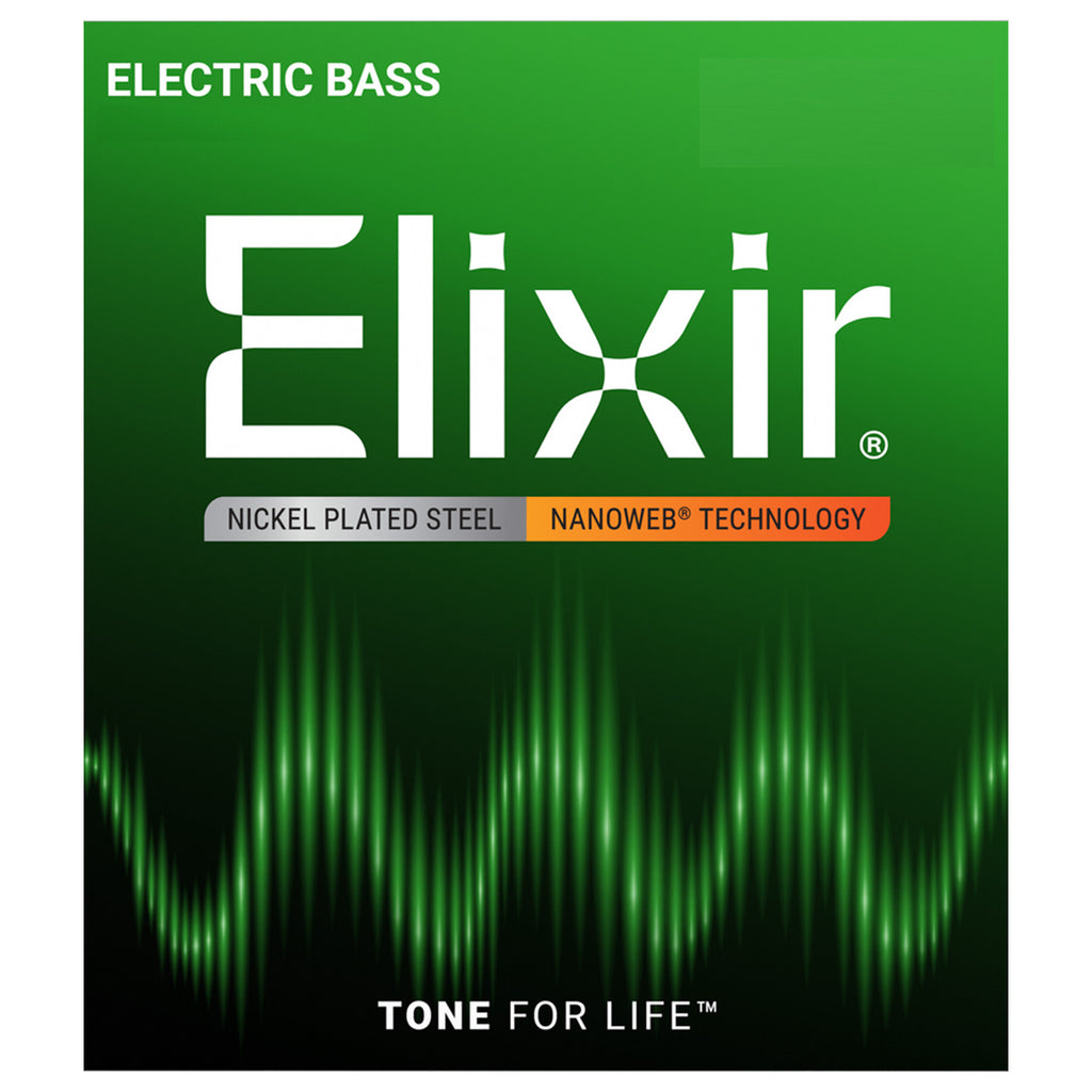 Elixir Bass Strings Nanoweb Med Long Scale 45/105 - 14077