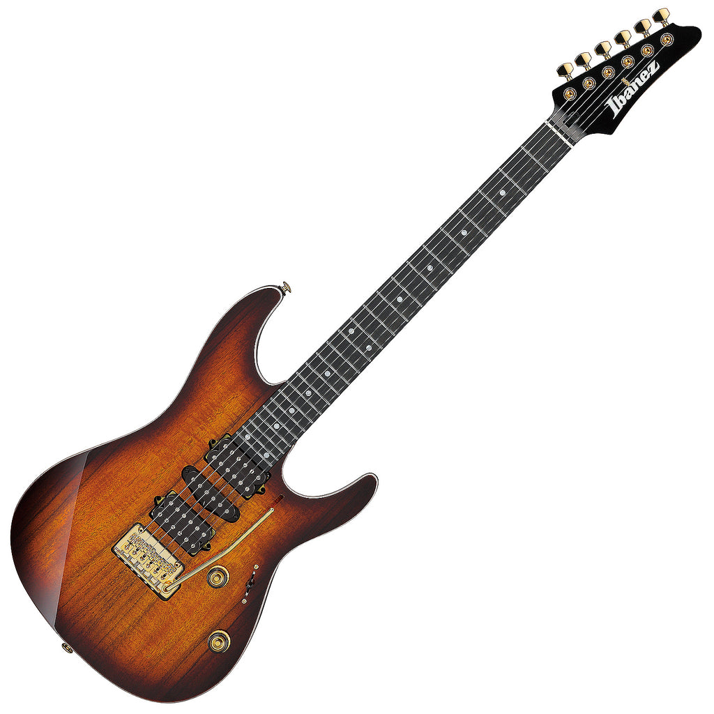 Ibanez AZ Premium Electric Guitar in Dragon Eye Burst w/Bag - AZ47P2KDEB