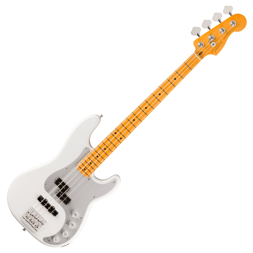 Fender American Ultra II Precision Electric Bass Maple Fingerboard in Avalanche w/Case - 0199102796