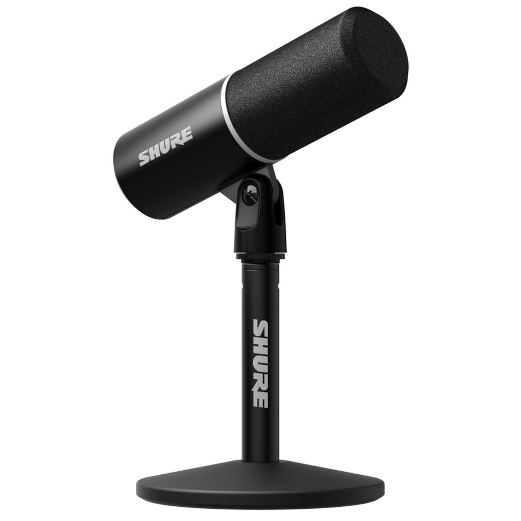 Shure MV6 Gen 2 USB-C Dynamic Gaming Microphone in Black w/Stand - MV6G2K