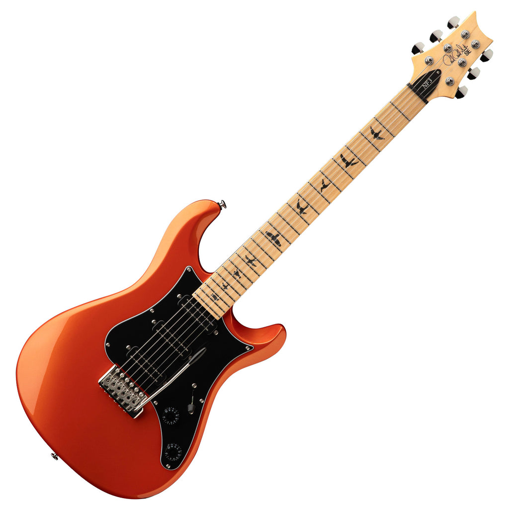 PRS SE NF3 Maple Fretboard Electric Guitar in Metallic Orange w/Gigbag - NF3MMO