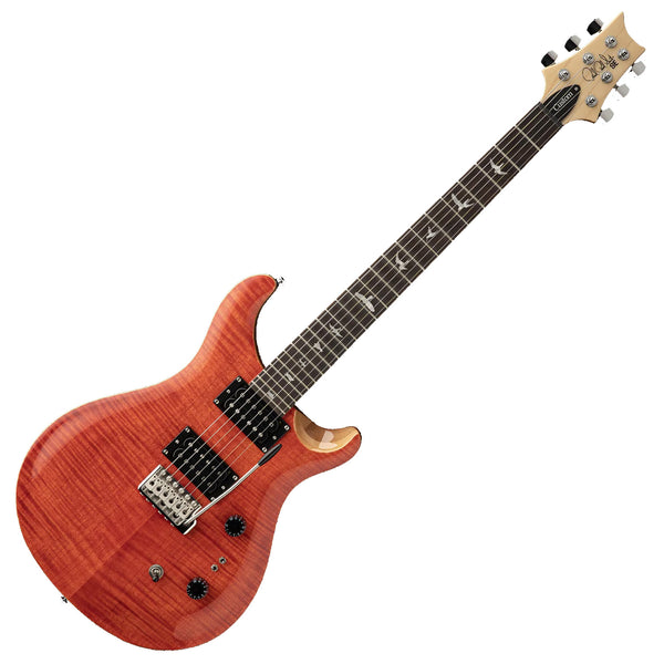 PRS SE Custom 24-08 Electric Guitar in Blood Orange w/Gig Bag - C844BR