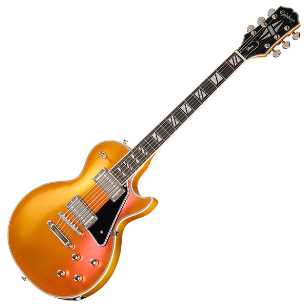 Epiphone Futura Series Les Paul Custom Electric Guitar in Firestorm Shift w/Gig Bag - EIFLPCFSSNH