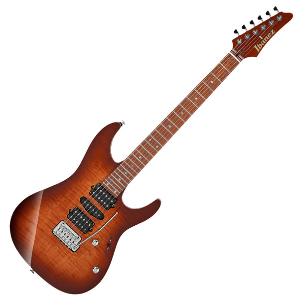 Ibanez AZ Prestige Electric Guitar in Brownish Sphalerite w/Case - AZ2407FBSR