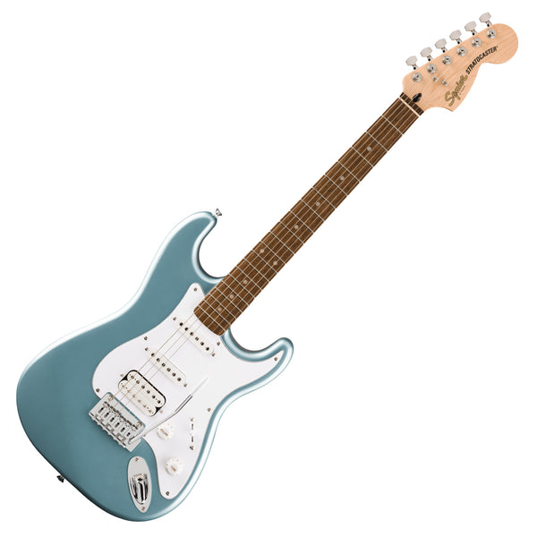 Squier Affinity Stratocaster Electric Guitar Junior HSS in Ice Blue Metallic - 0378180583