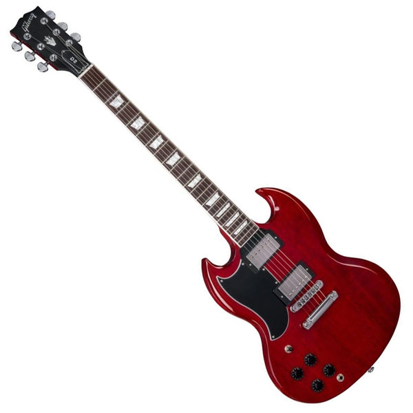 Gibson Left Hand SG Standard Electric Guitar in Heritage Cherry w/Case - SGS00HCCHLH