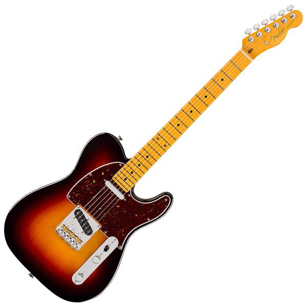 Fender American Professional Telecaster Electric Guitar Maple in 3-Color Sunburst w/Case - 0111142700