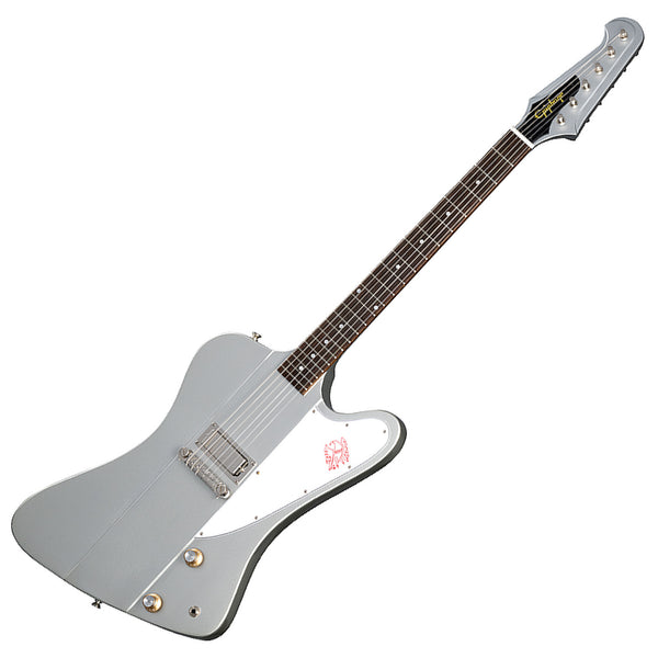 Epiphone Inspired by Gibson Custom 1963 Firebird I in Silver Mist w/ Case - EIGC63FB1SMNH