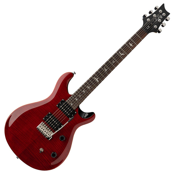 PRS SE Custom CE24 Electric Guitar in Black Cherry w/Gig Bag - CE44BU