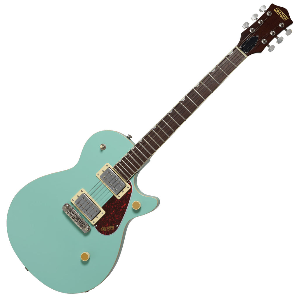 Gretsch Streamliner Jet Club Single Cut Wraparound Electric Guitar Laurel in Mint Metallic - 2816939549