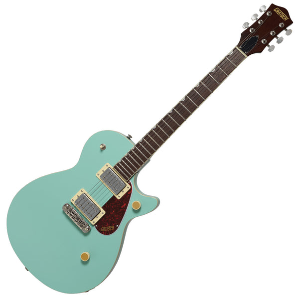 Gretsch Streamliner Jet Club Single Cut Wraparound Electric Guitar Laurel in Mint Metallic - 2816939549