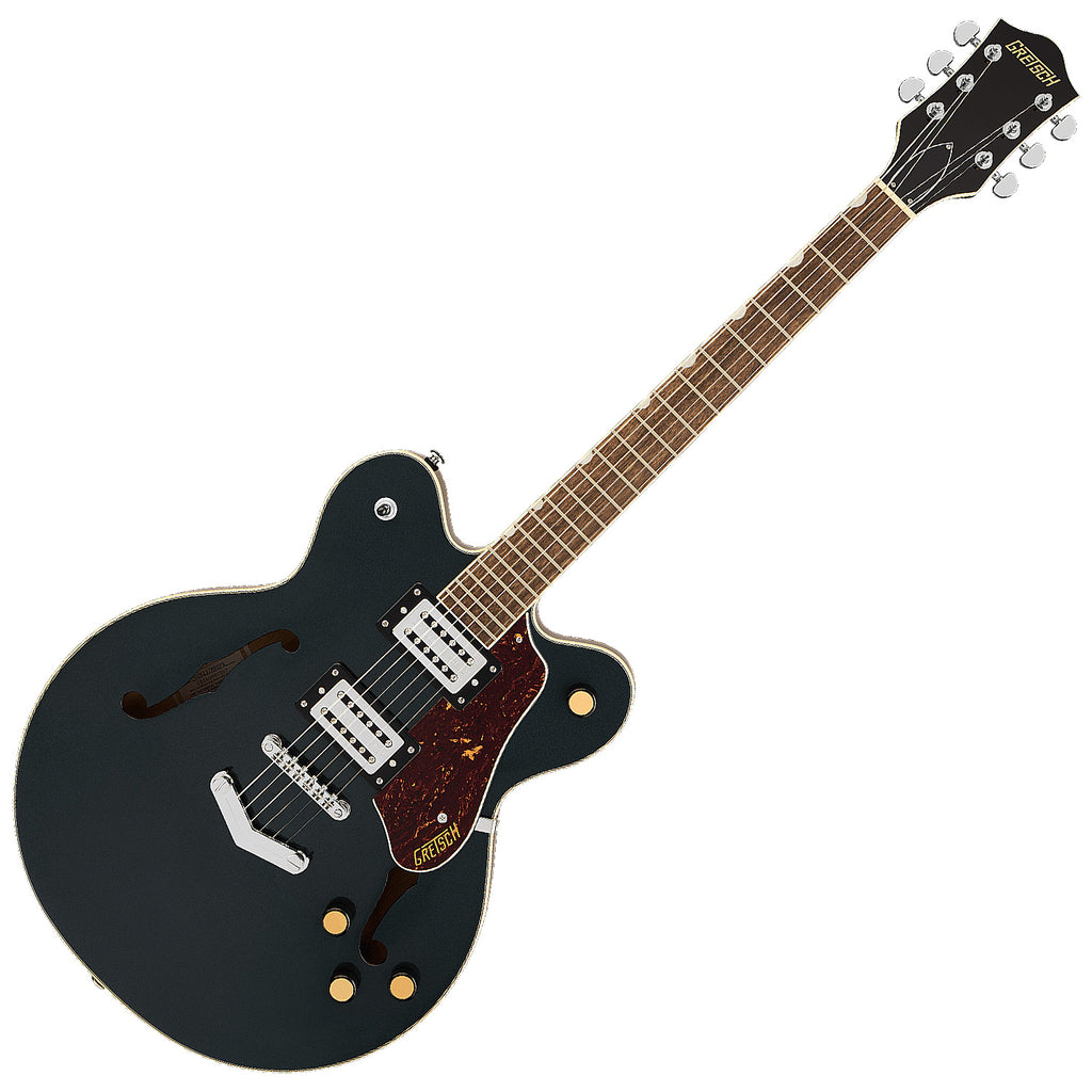 Gretsch G2622 Streamliner Center Block DC Electric Guitar V-Stoptail Laurel in Midnight Sapphire - 2817050533