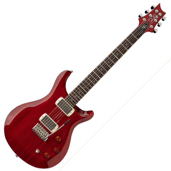 PRS SE DGT Standard Electric Guitar Moons in Vintage Cherry w/Gig Bag - DS2HXRXN1VC