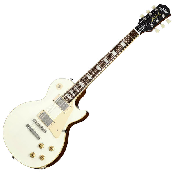Epiphone Les Paul Standard 50s Electric Guitar in Classic White w/Premium Gig Bag - EIGLP5CWNH