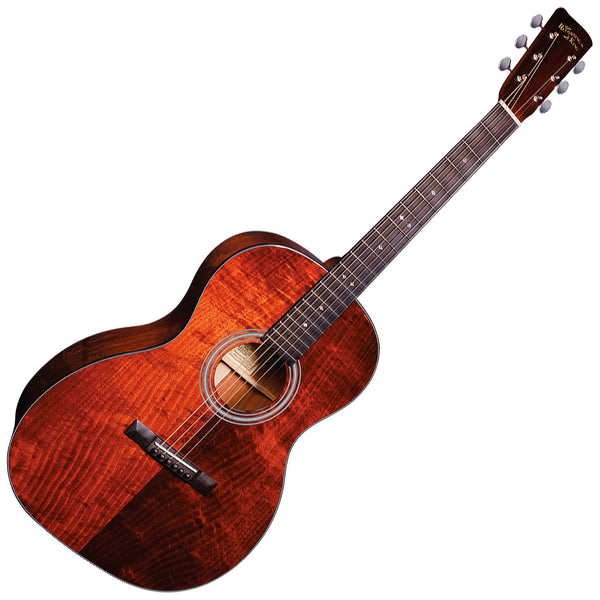 Recording King Tonewood Reserve Koa 12-Fret 000 Acoustic Guitar w/Case - ROS729
