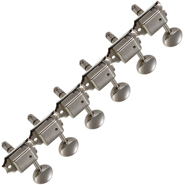 Gotoh SD91 Vintage style 6 in line Locking Tuning Pegs in Nickel - TK0779001