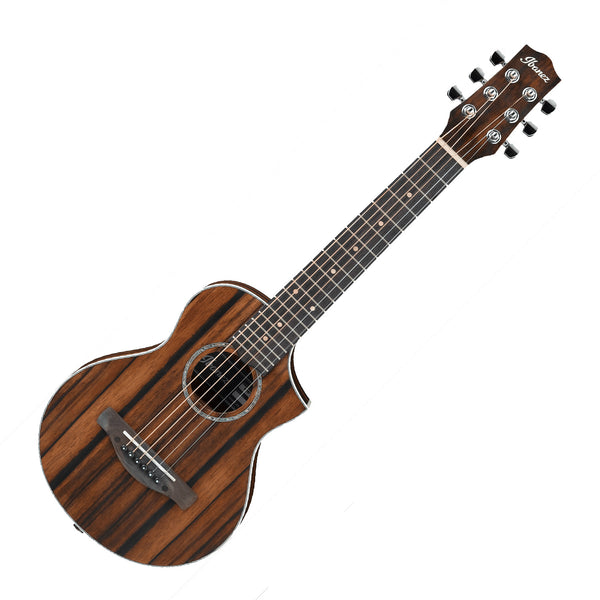 Ibanez Tenor Sized Acoustic Guitar Dark Brown Open Pore  - EWP13DBO