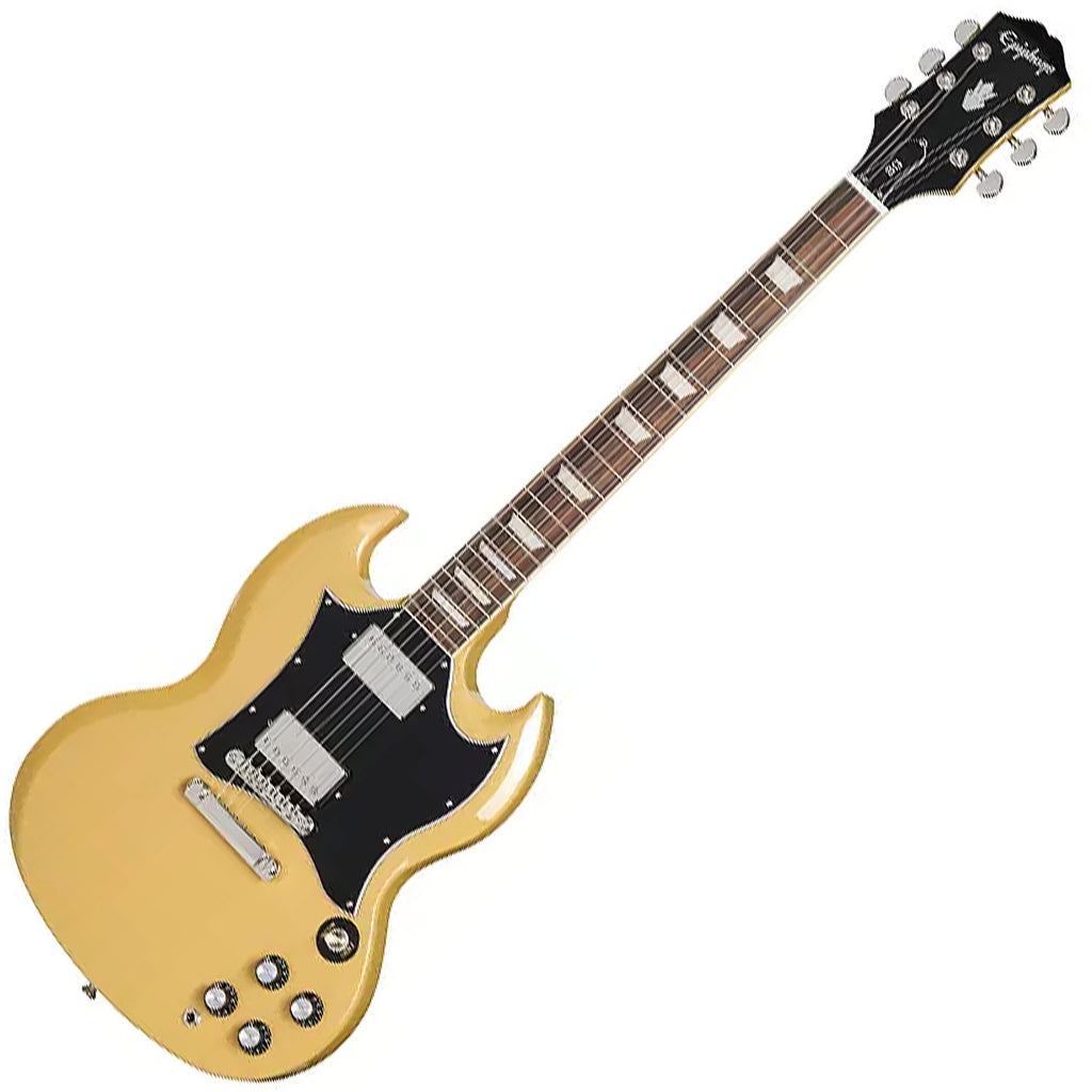 Epiphone SG Standard Electric Guitar in TV Yellow w/Premium Gig Bag - EIGSGSTYNH