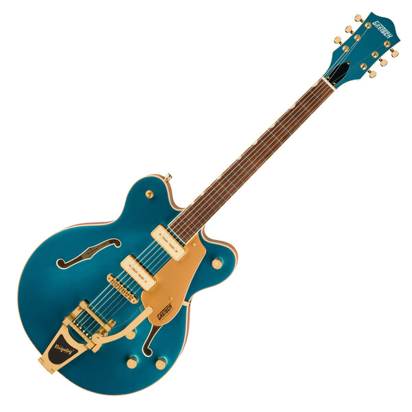 Gretsch Electromatic Pristine Limited Center Block Double Cut Bigsby in Petrol - 2508630548