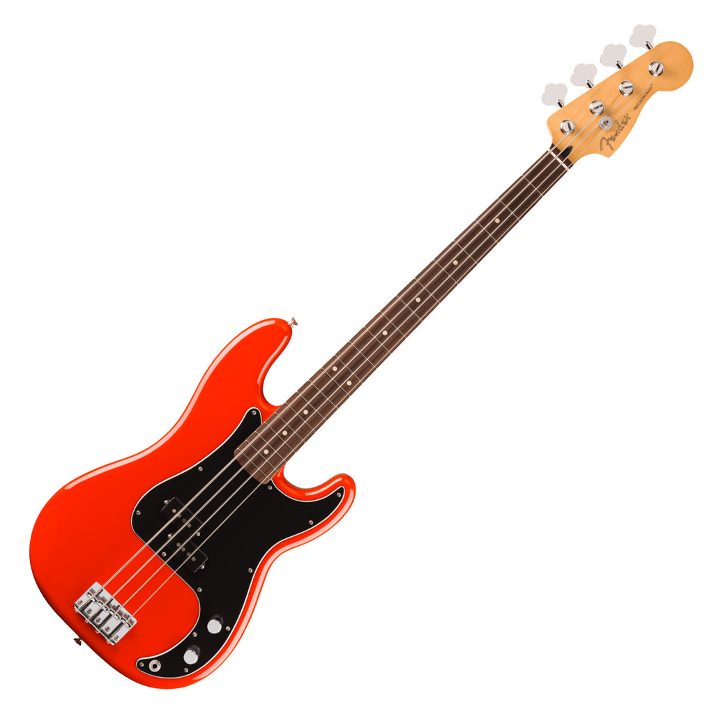 Fender Player II Precision Electric Bass in Coral Red - 0140470558