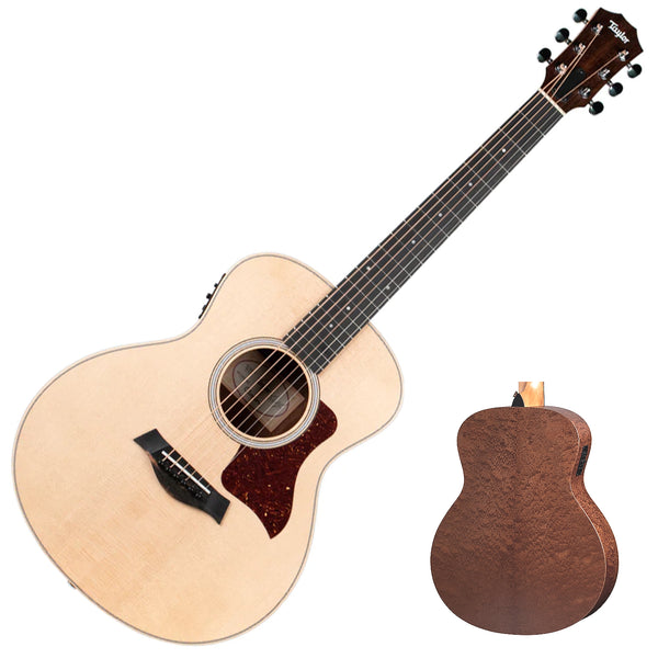 Taylor GS Mini-e Limited Quilted Sapele Acoustic Electric Guitar with Bag - GSMINIEQSAPELE