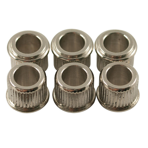 Kluson Adapter Bushing Set For Deluxe or Supreme Series Tuning Machines- Nickel - MB65LN