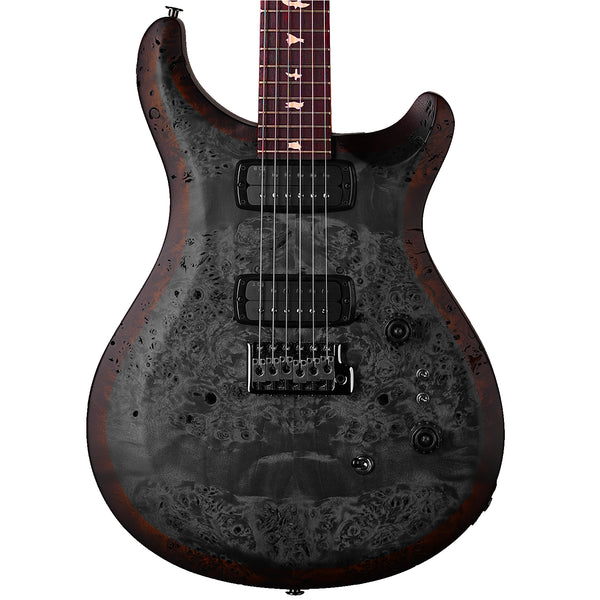 PRS Limited Edition S2 Custom 2408 Poplar Burl in Charcoal Burst - 117777CB