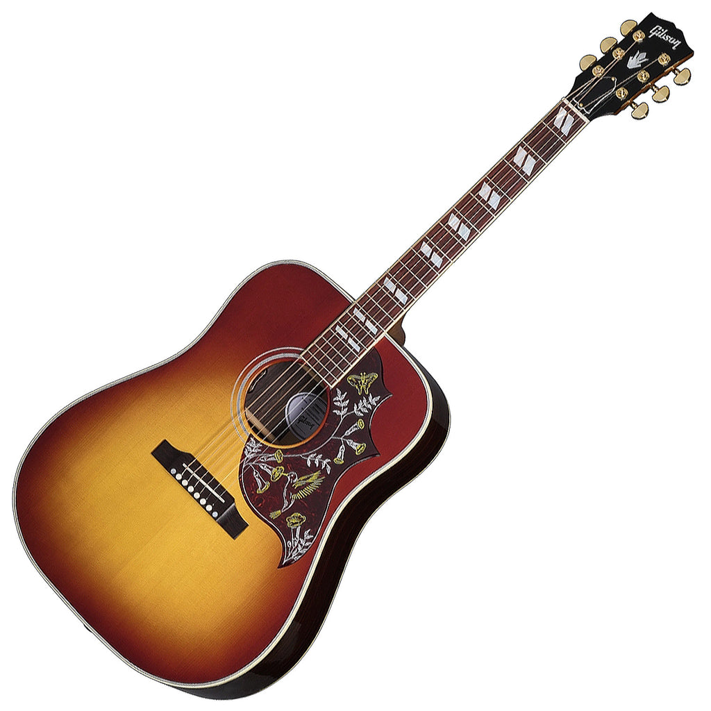 Gibson Acoustic Rosewood Collection Hummingbird Acoustic Electric in Rosewood Burst  w/Case - MCSSHBRWRB