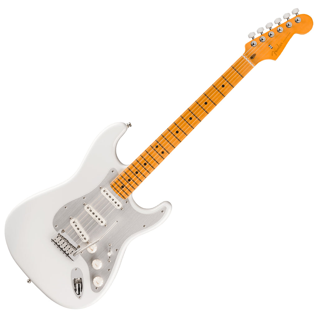 Fender American Ultra II Stratocaster Electric Guitar Maple Fingerboard in Avalanche w/Case - 0119142796