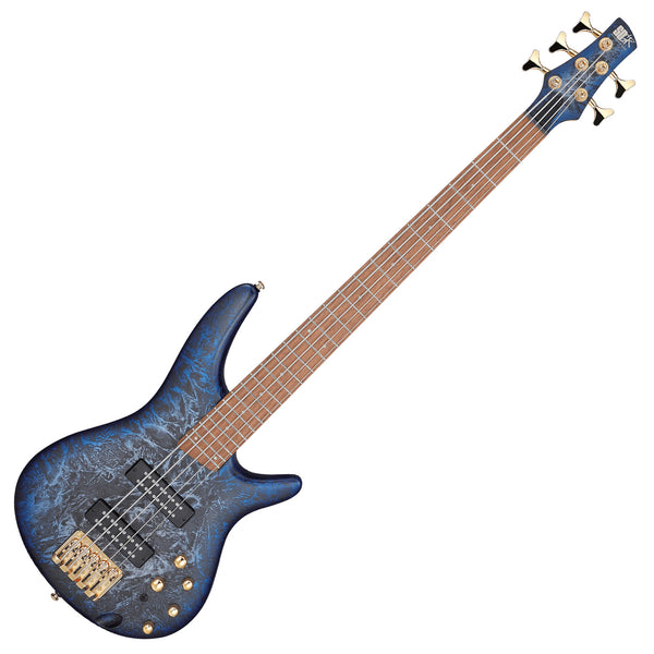 Ibanez SR Standard 5 String Electric Bass in Cosmic Blue Frozen Matte - SR305EDXCZM