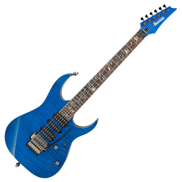 Ibanez RG j.custom Electric Guitar in Royal Blue Sapphire w/Case - RG8570RBS