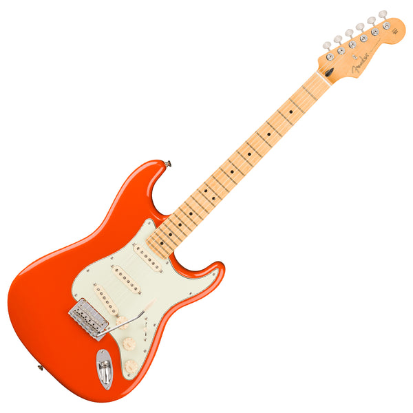 Fender Player II Stratocaster Electric Guitar Maple in Rallye Orange - 0140512530