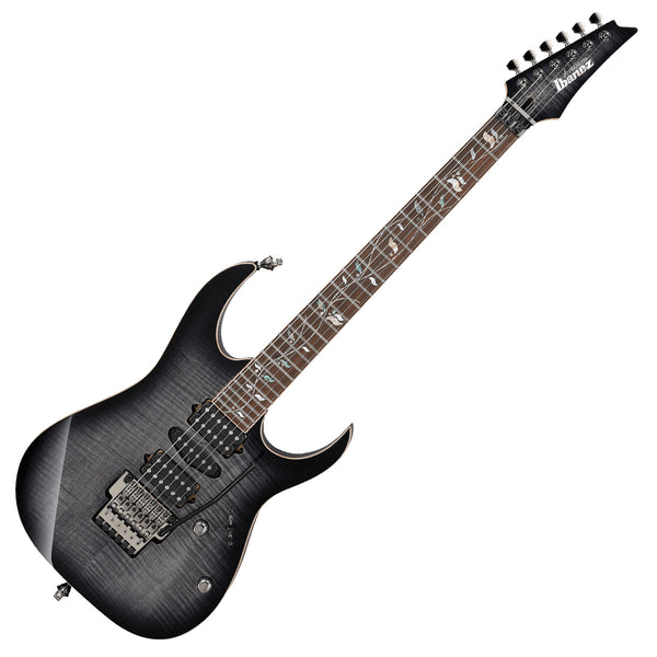 Ibanez RG j.custom Electric Guitar in Black Rutile w/Case - RG8570BRE