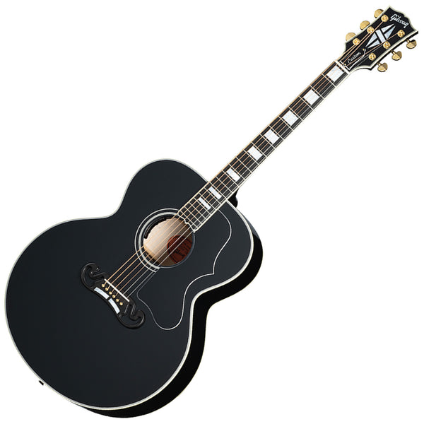 Gibson SJ-200 Custom Acoustic Electric in Ebony - ACSJB2CEBGH