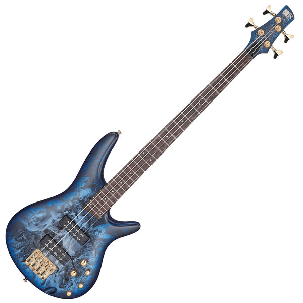 Ibanez SR Standard Electric Bass in Cosmic Blue Frozen Matte - SR300EDXCZM