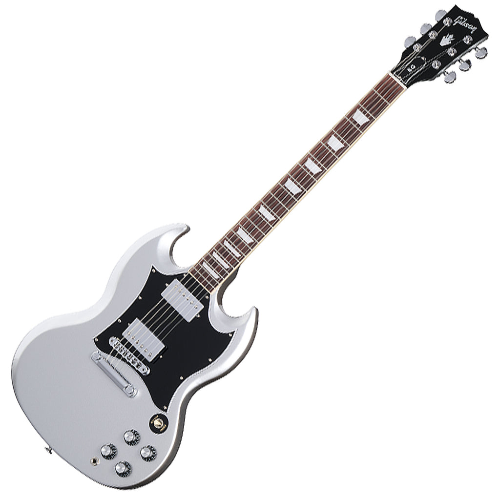 Gibson Custom Colour Series SG Standard Electric Guitar in Silver Mist w/Case - SGS00S1CH