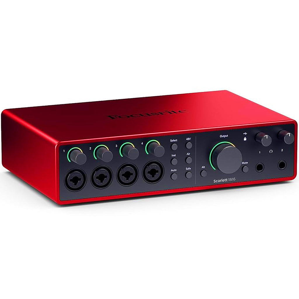 Focusrite Scarlett 18i16 4th Gen USB Audio Interface - 18I164THGEN