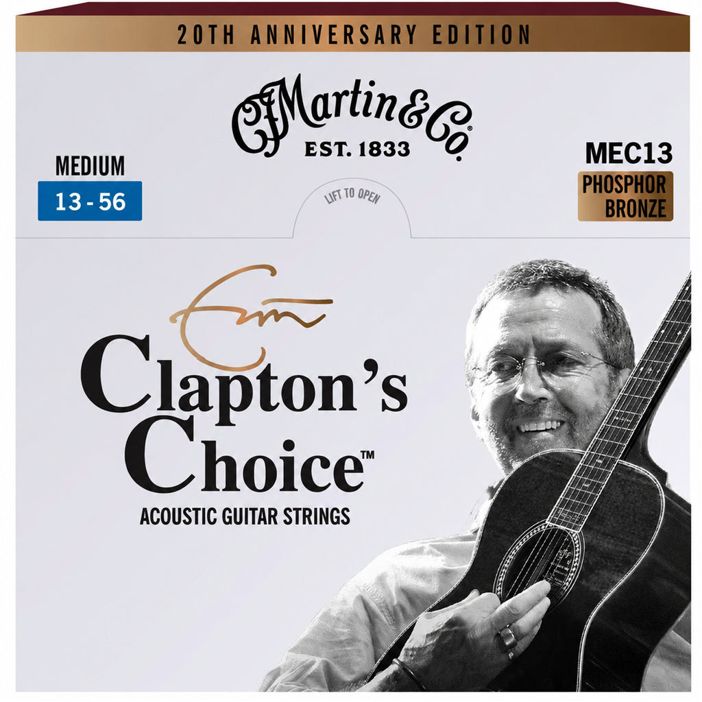 Martin Eric Clapton 20th Anniversary Acoustic Strings Medium .013 .056 - MEC1320TH