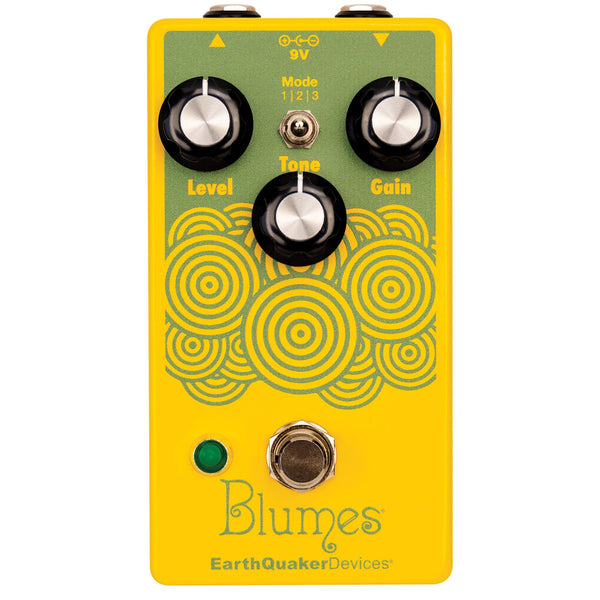 Earthquaker Blumes Small Signal Shredder Bass Overdrive Effects Pedal - BLUMES
