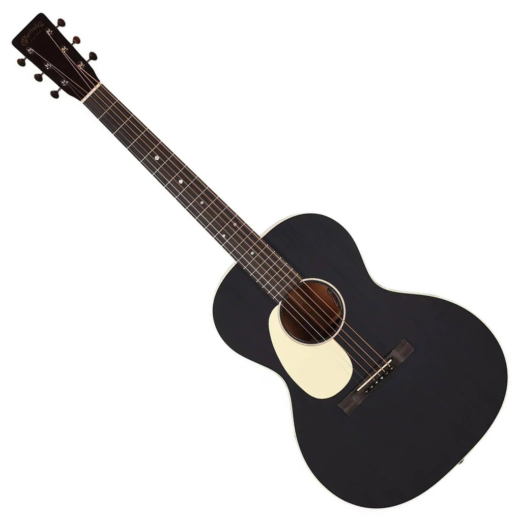 Martin 00L16E Black Smoke Left Hand Acoustic Electric w/Case - OOL16EBLKSMOKEL